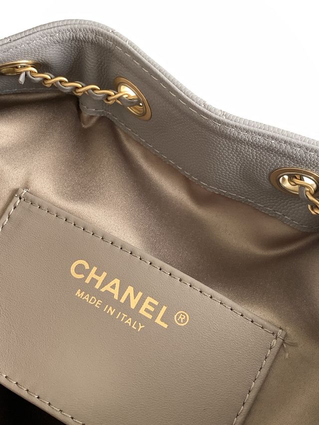 CC original grained calfskin 25 small handbag AS5293 grey