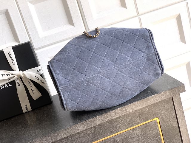 CC original suede calfskin 25 small handbag AS5293 blue