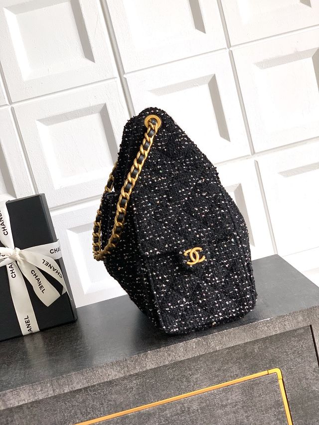 CC original tweed 25 small handbag AS5293 black