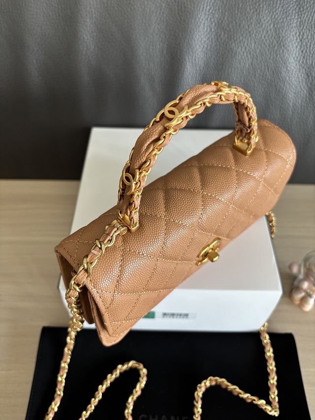 CC original grained calfskin wallet on chain AP4936 