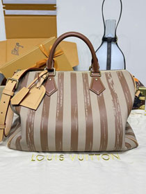 Louis vuitton original soft calfskin speedy P9 40 M24422 apricot