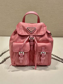 Prada original nylon mini backpack 1BH029 pink