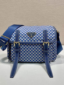 Prada original nylon shoulder bag 1BD383 