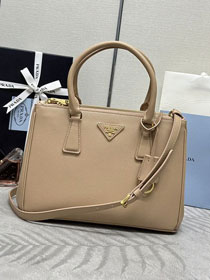 Prada original saffiano calfskin galleria medium bag 1BA863 apricot