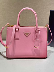 Prada original saffiano calfskin galleria medium bag 1BA863 pink