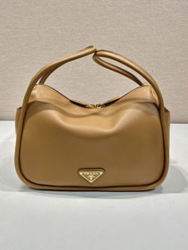 Prada original calfskin darling handbag 1BA451 caramel