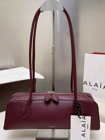 Alaia original lambskin le teckel medium bag AL0024 bordeaux	