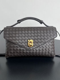 BV original lambskin knot lock bag 817191 fondant