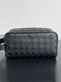 BV original calfskin intrecciato travel pouch 729295 
