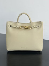 BV original calfskin small andiamo bag 810213 cream