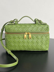 BV original calfskin bang bang vanity case 789109 matcha