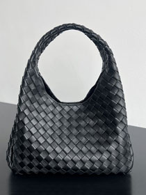 BV original lambskin medium campana bag 844249 black