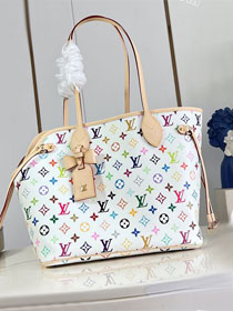 Louis vuitton original monogram multicolor neverwoof pet carrier M27839