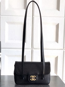 CC original grained calfskin clutch AP5068 black