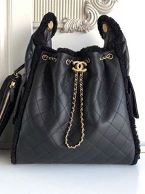 CC original lambskin 25 medium handbag AS5311 black